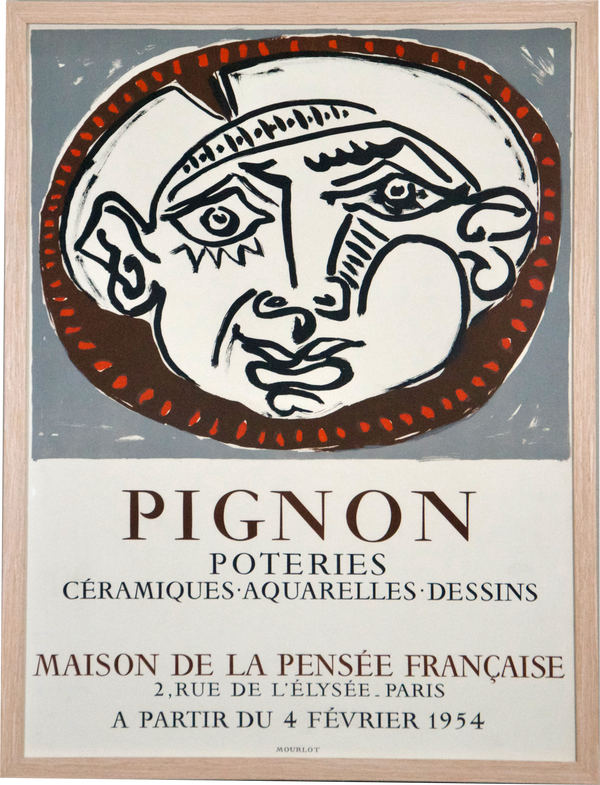 Poteries, Ceramiques, Aqaurelles, Dessins - Maison de le Pensee Francais, Paris 1954