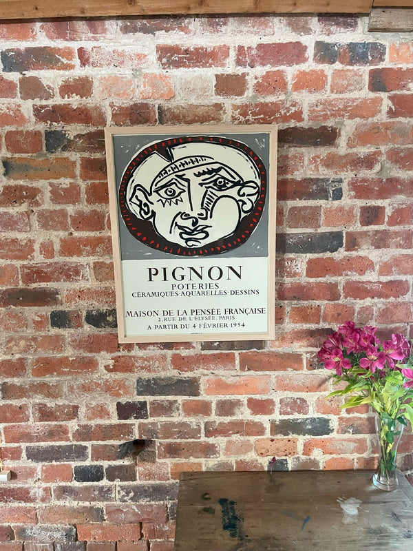 Poteries, Ceramiques, Aqaurelles, Dessins - Maison de le Pensee Francais, Paris 1954