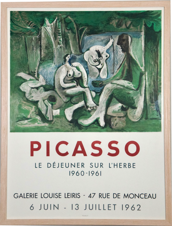 Le Déjeuner Sur L'Herbe - Galerie Louise Leiris, Paris 1962