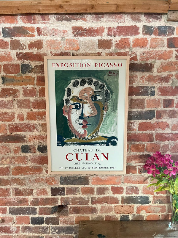 Exposition Picasso - Chateau de Culan 1967