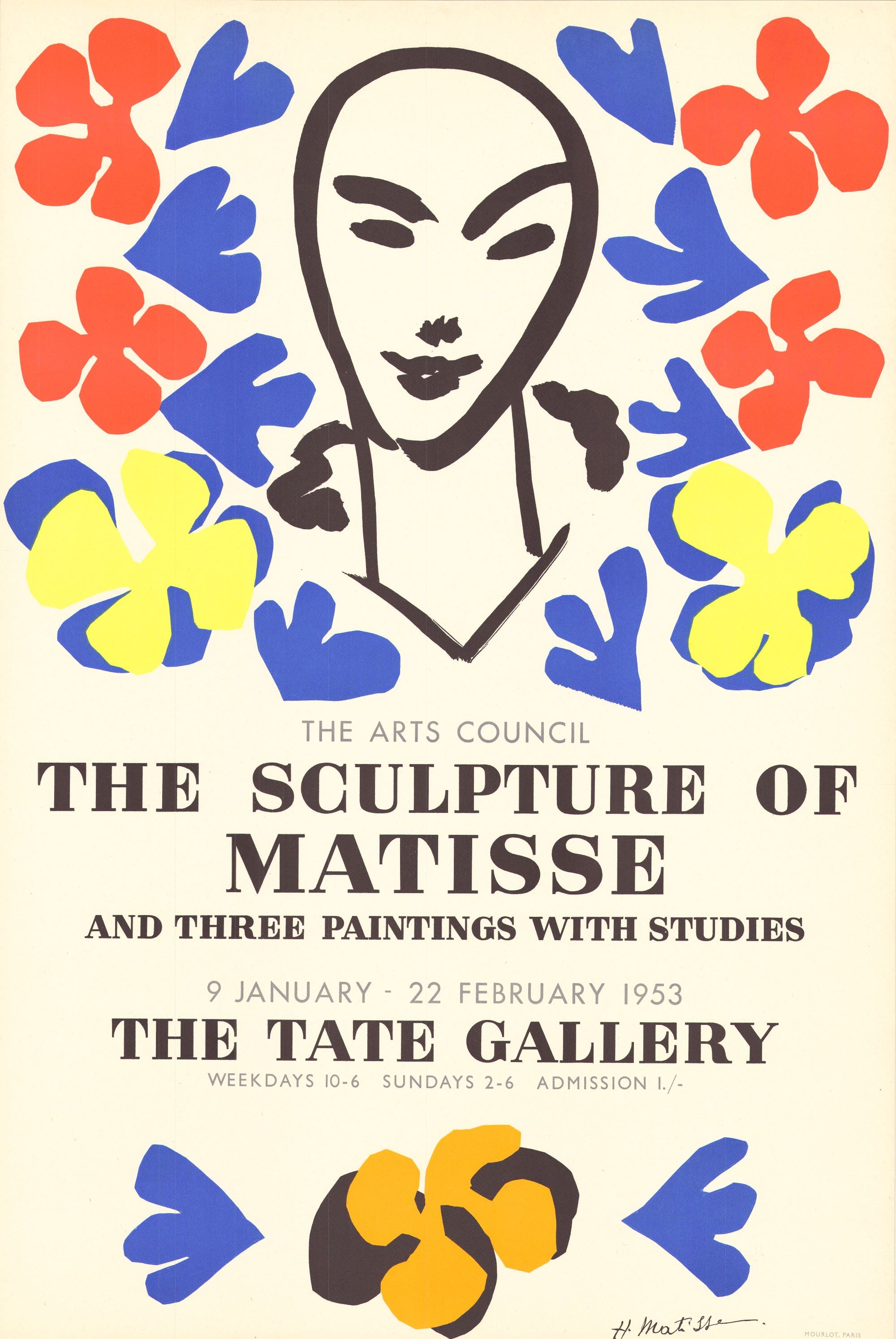 The Sculpture of Matisse  The Tate Gallery, London 1953