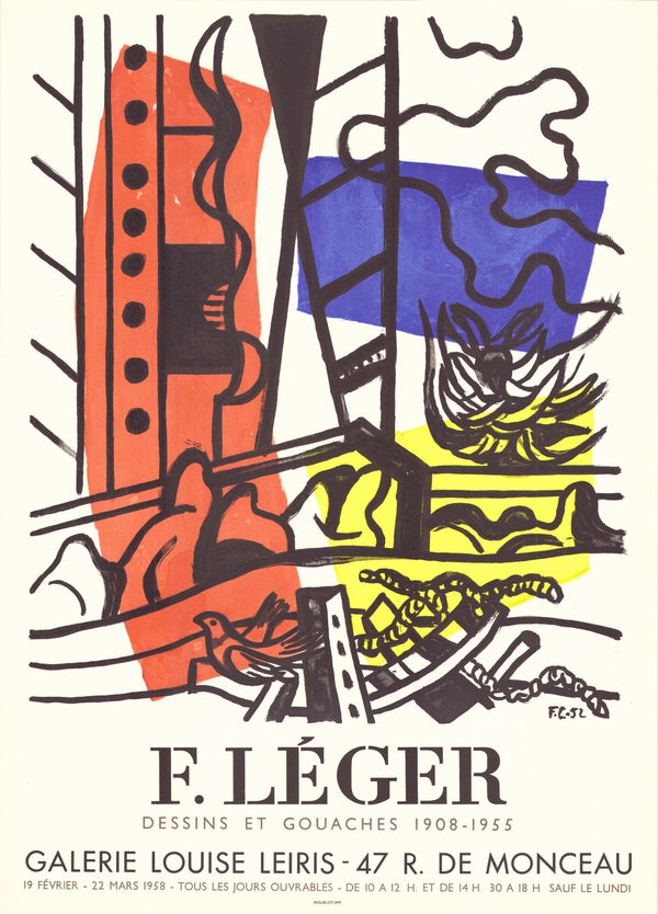 Galerie Louise Leiris, Paris 1958