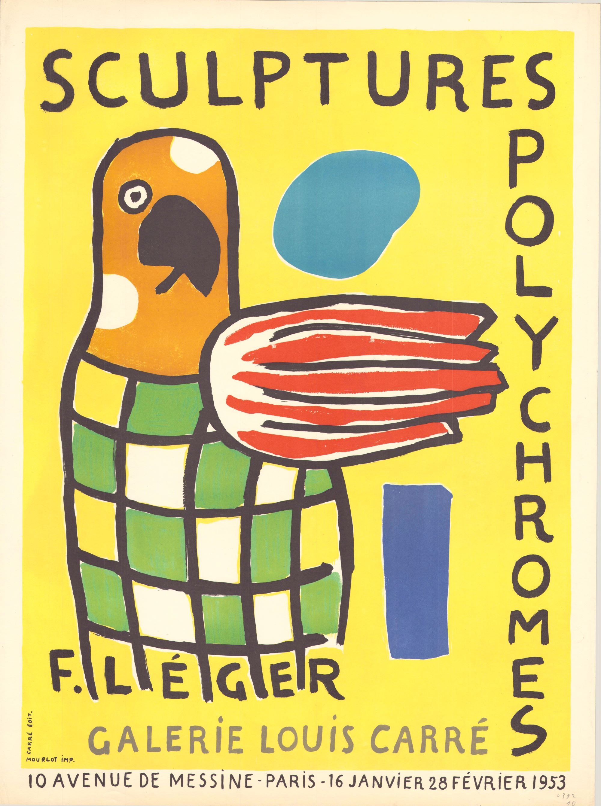 Sculptures Polychromes - Louis Carre Gallery, Paris 1953
