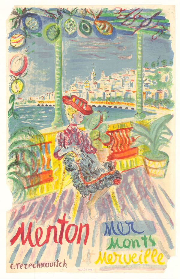 Menton; Mer, Monts, Merville 1960