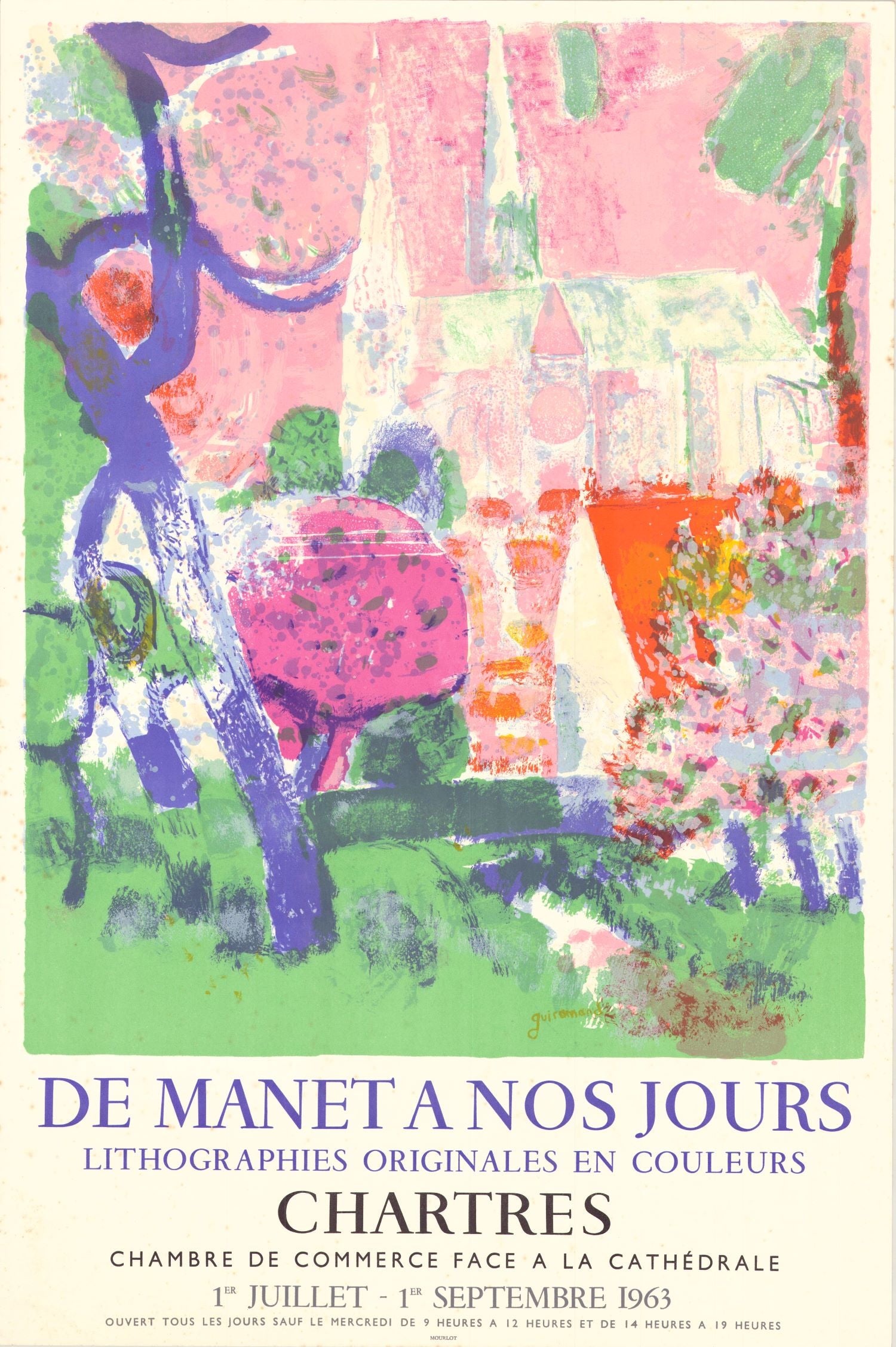 De Manet a nos Jours, Charters, 1963