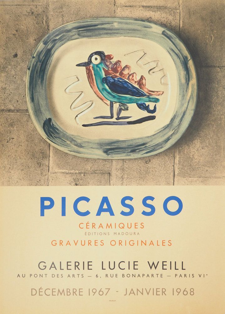 Ceramiques, Galerie Lucie Weill, Paris, 1967