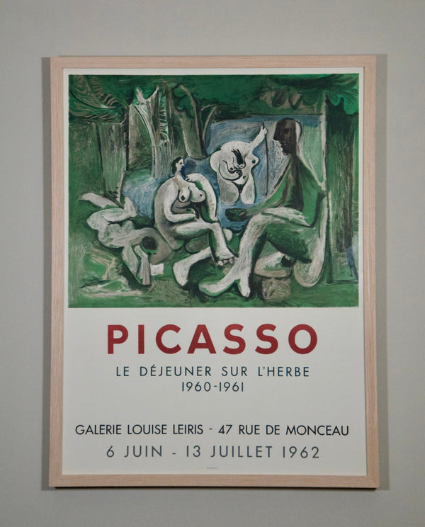 Le Déjeuner Sur L'Herbe - Galerie Louise Leiris, Paris 1962
