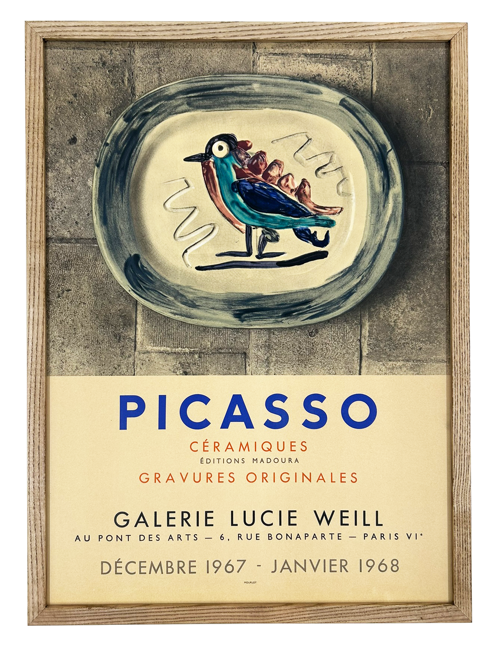 Ceramiques, Galerie Lucie Weill, Paris, 1967