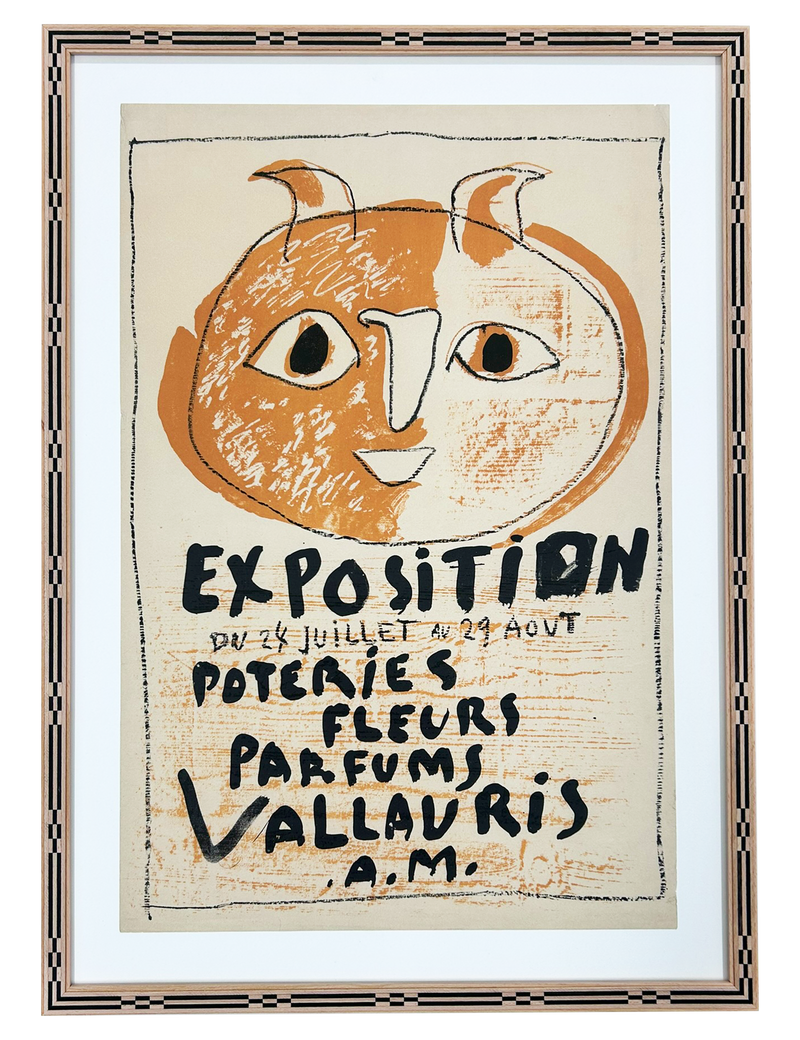 Exposition, Poteries – Fleurs – Parfums, Vallauris A.M, 1948
