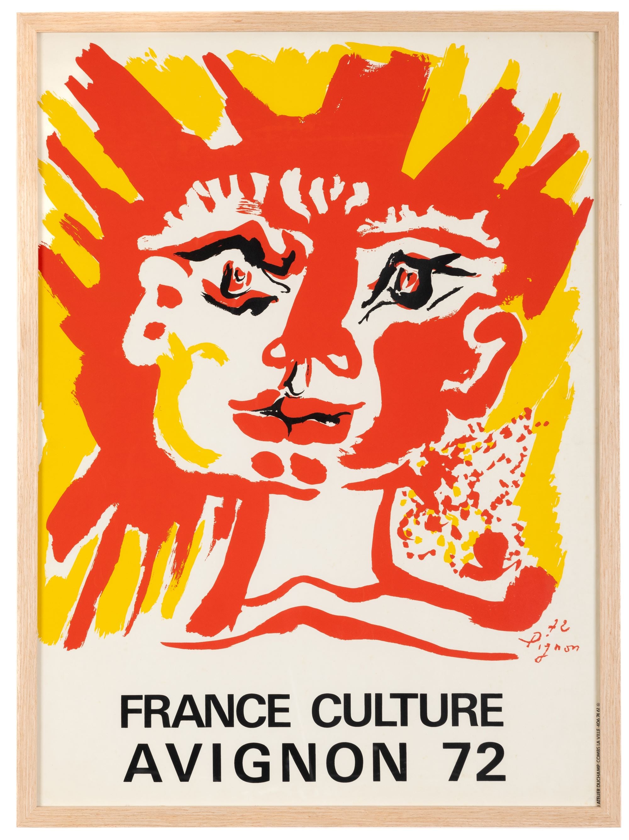 France Culture, Avignon, 1972