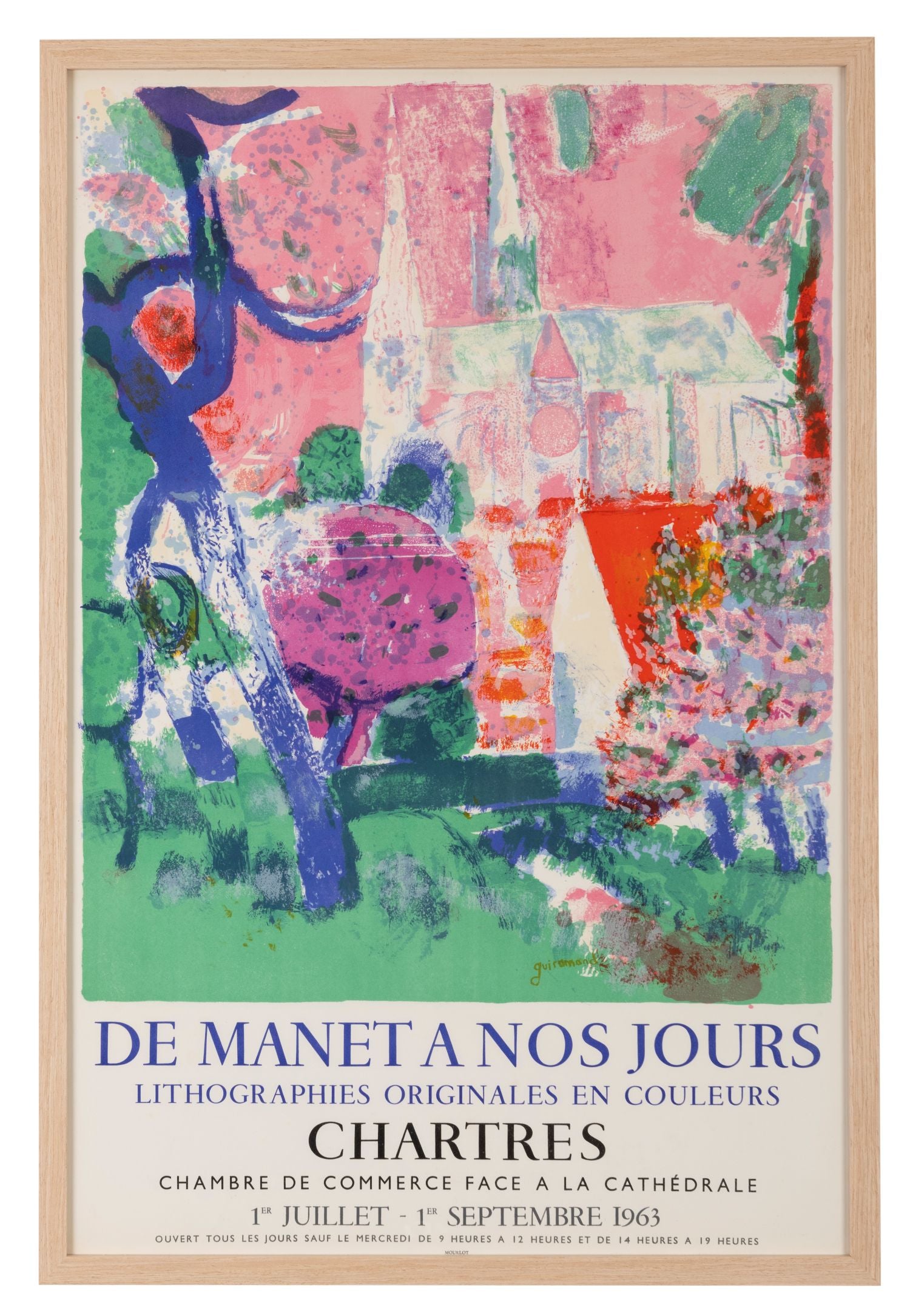 De Manet a nos Jours, Charters, 1963