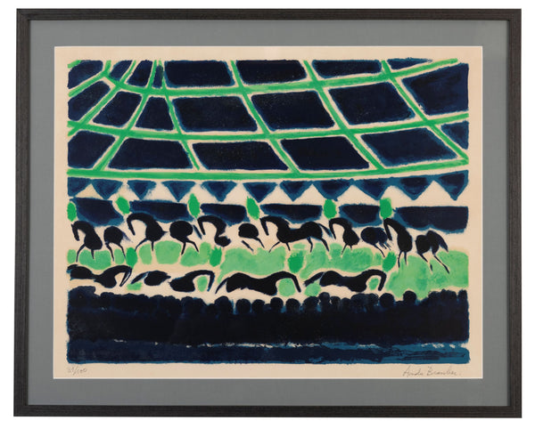 La Ronde Des Chevaux De Cirque (Vert) - The Carousel of Circus Horses (Green), 1970