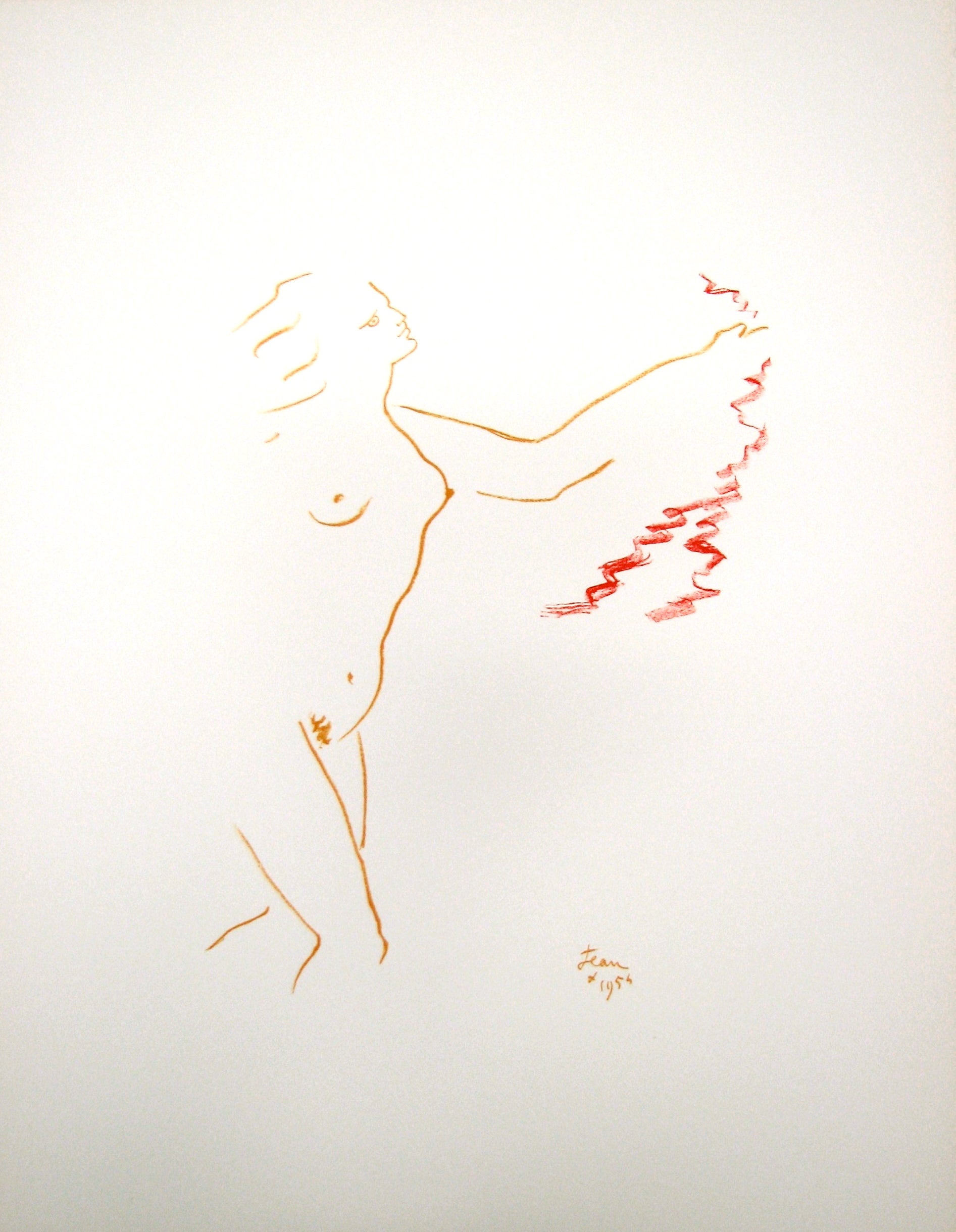 Nu au voile, 1956