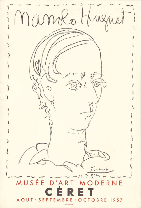 Manolo Huguet, Céret, 1957