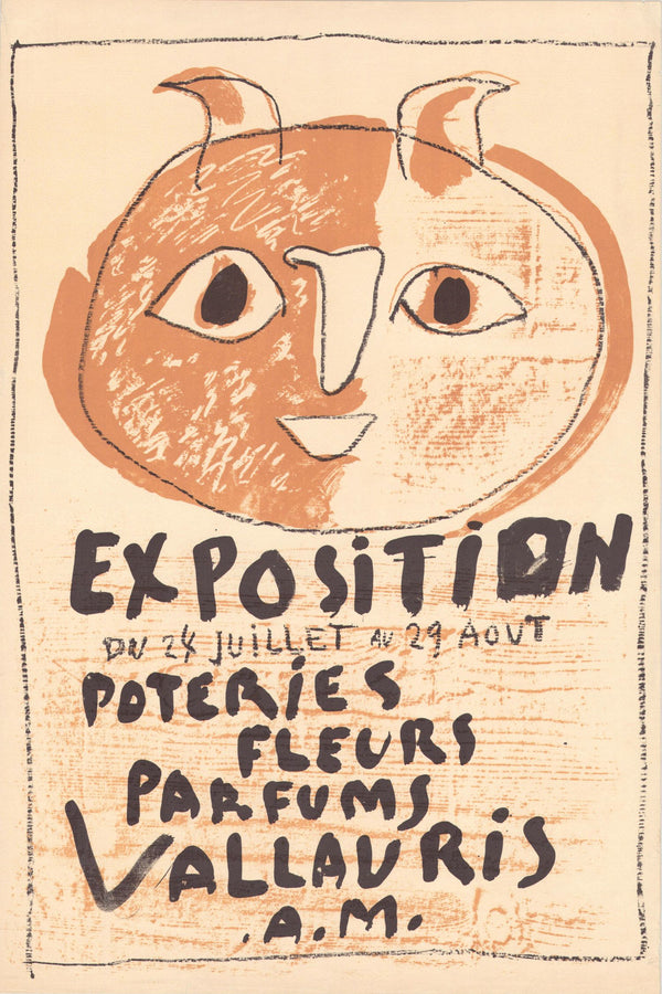 Exposition, Poteries – Fleurs – Parfums, Vallauris A.M, 1948