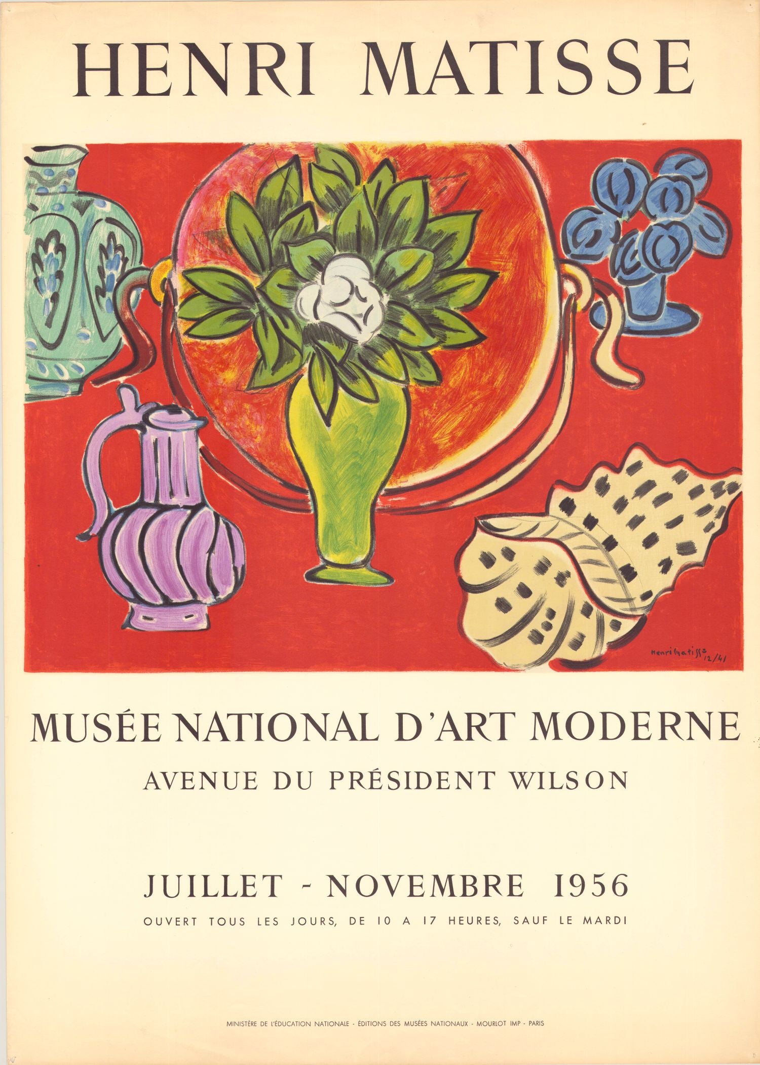 Musée National D'Art Modern, Paris, 1956