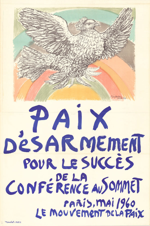 Paix Desarmenent Pour Le Succes De La Conference Au Sommet, Paris, 1960