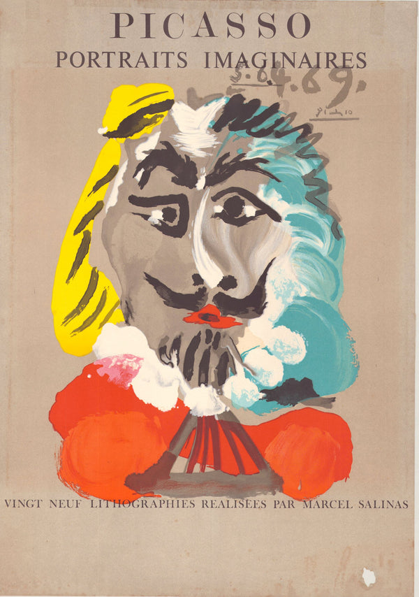 Portraits Imaginaires 5.6.4.69, 1971 (Poster Edition)