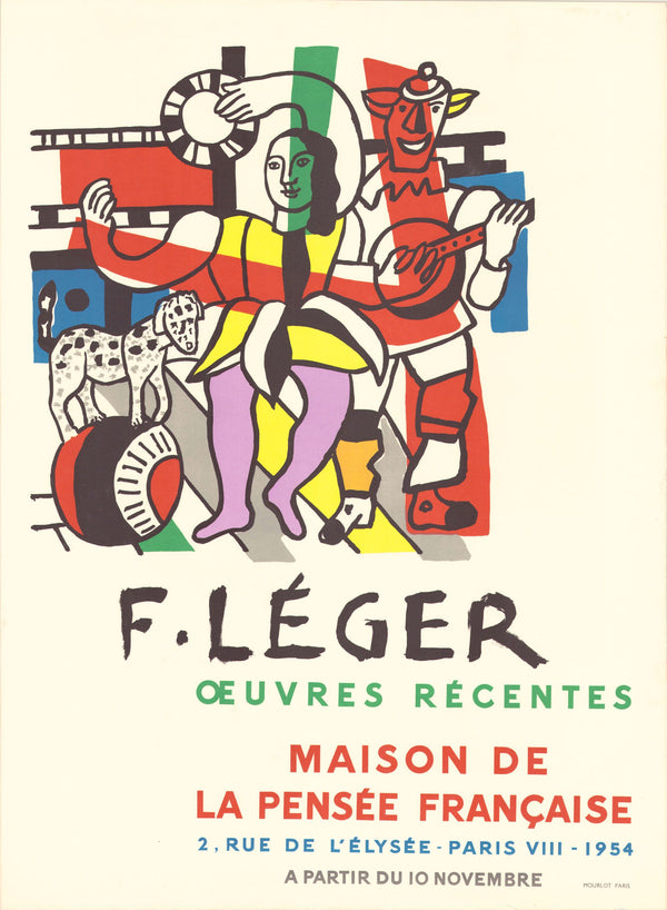 Œuvres récentes, Maison de la Pensée Française, Paris 1954