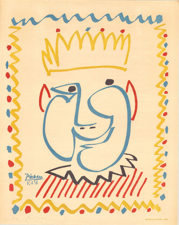Carnaval of Nice R.I.51, 1951 (signed by Picasso)
