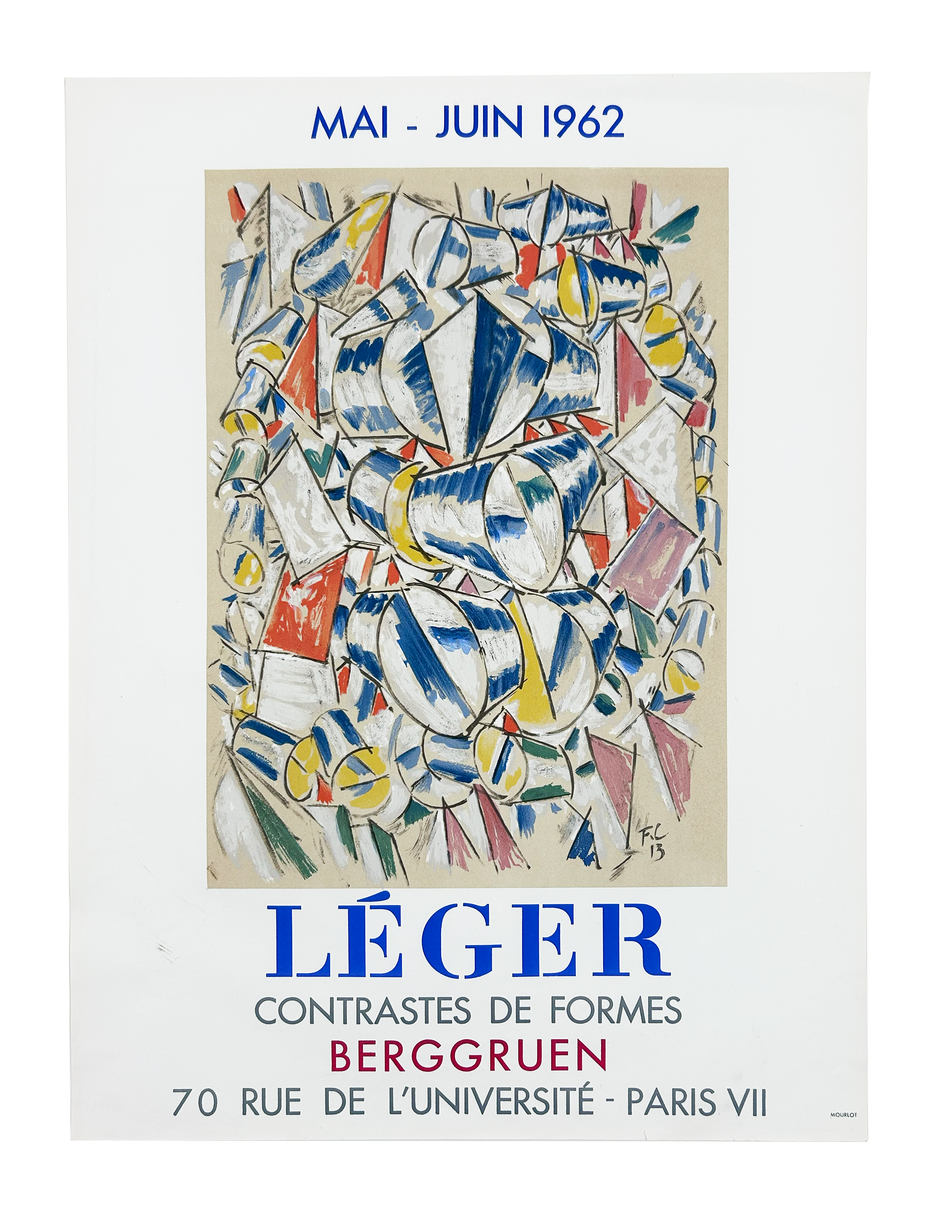 Contrastes de Formes Berggruen, Paris, 1962