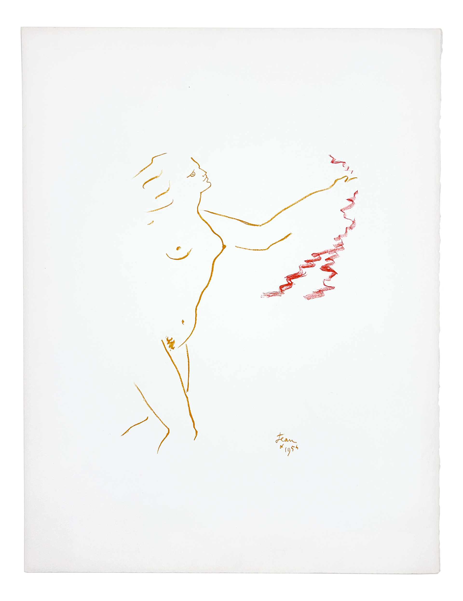 Nu au voile, 1956