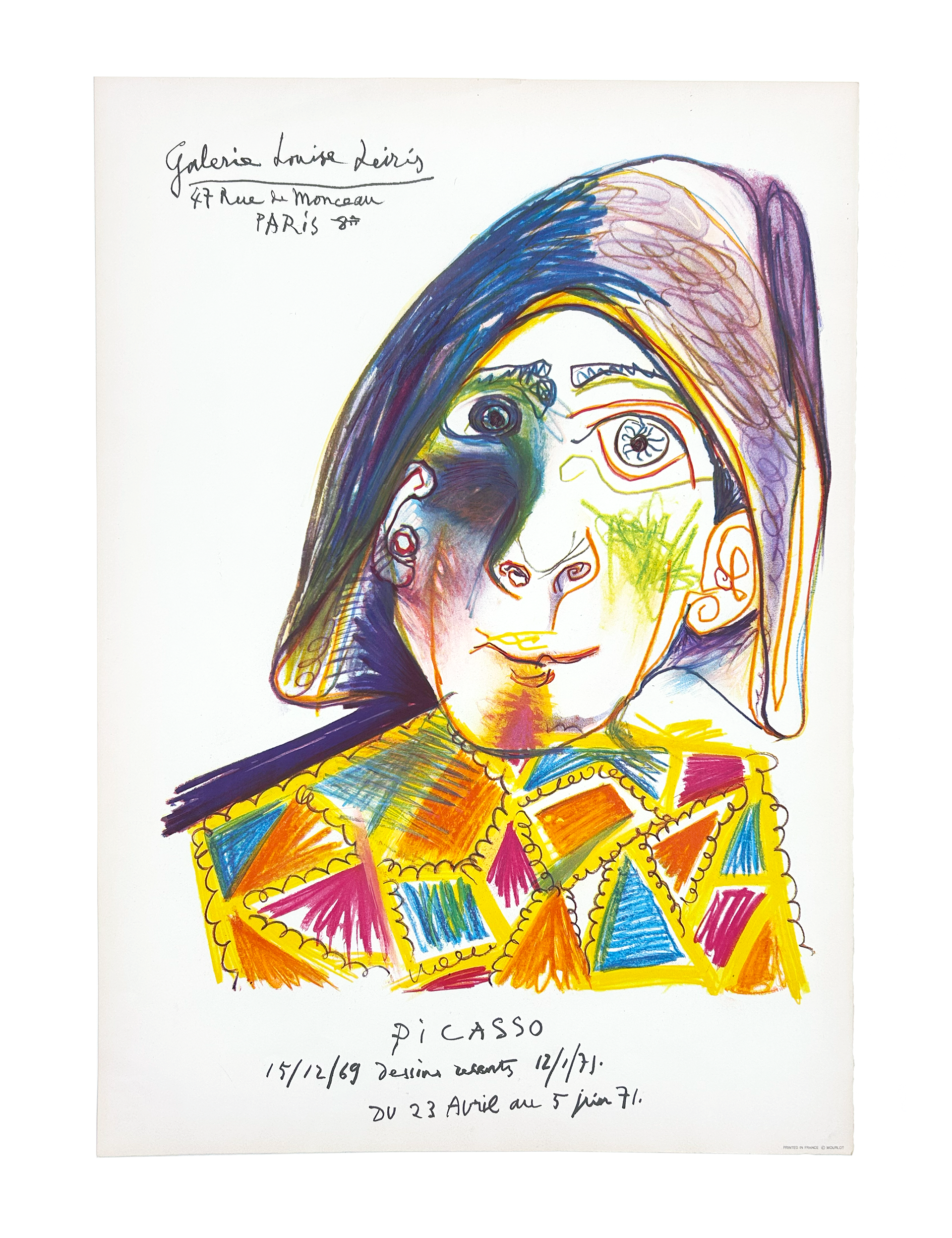 Harlequin - Galerie Louise Leiris, Paris, 1971