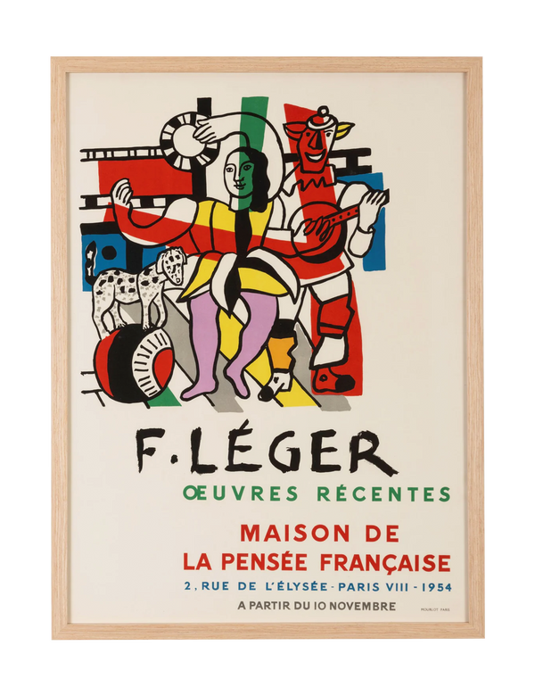 Œuvres récentes, Maison de la Pensée Française, Paris 1954