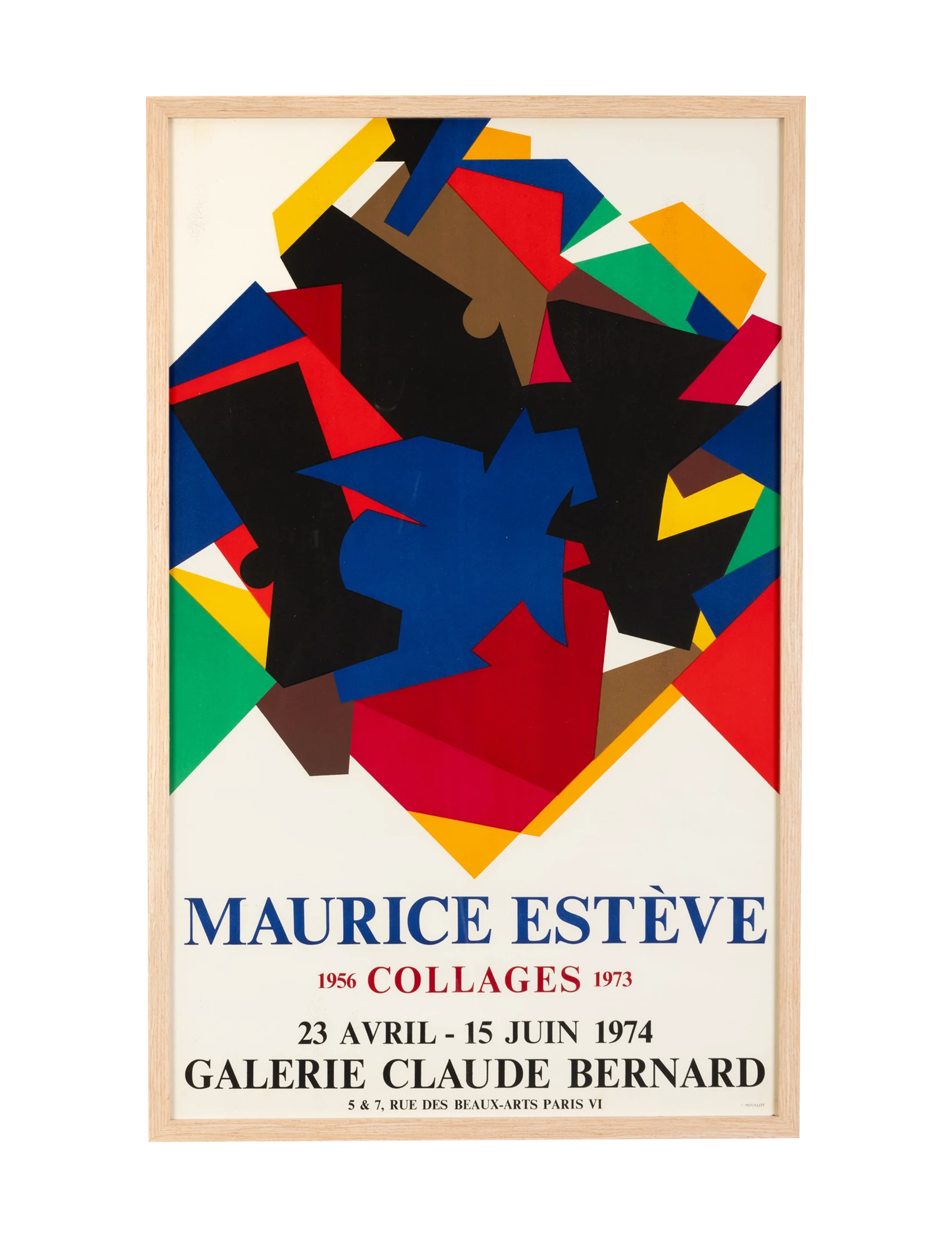 100 Collages, Galerie Claude Bernard, Paris 1974