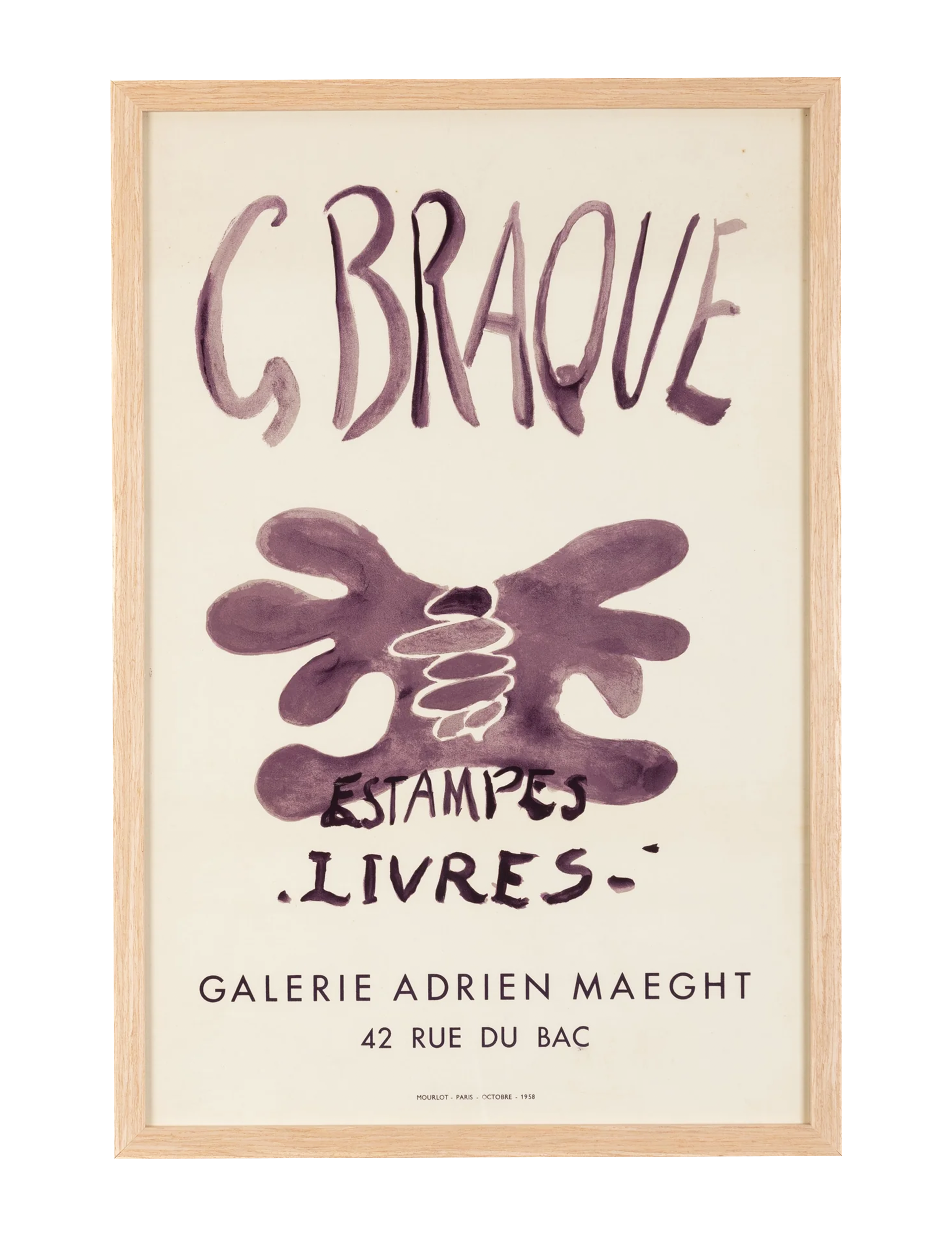 Estampes Liveres, Galerie Adrien Maeght, Paris 1958