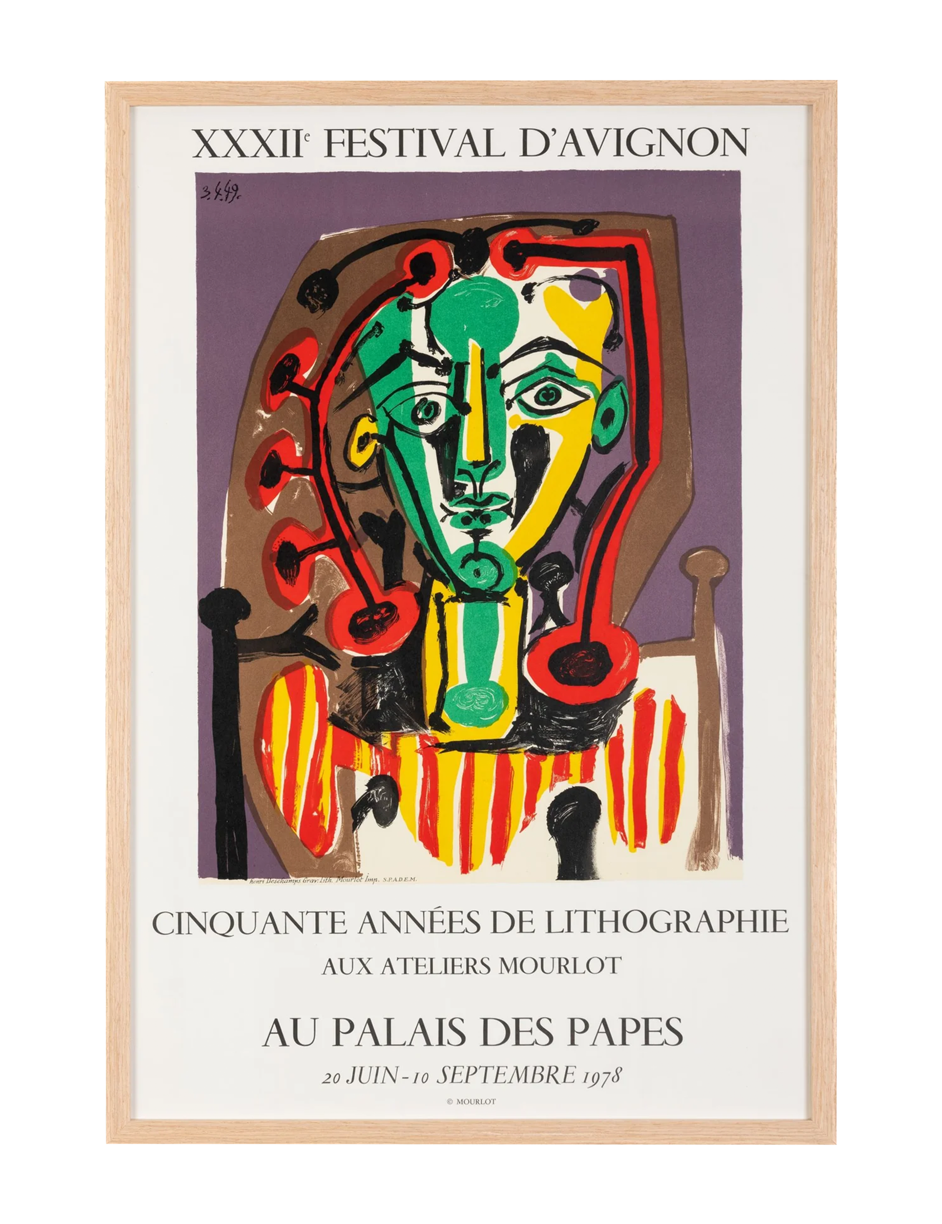 XXXII Festival D'Avignon - Palais des Papes, Avignon 1978