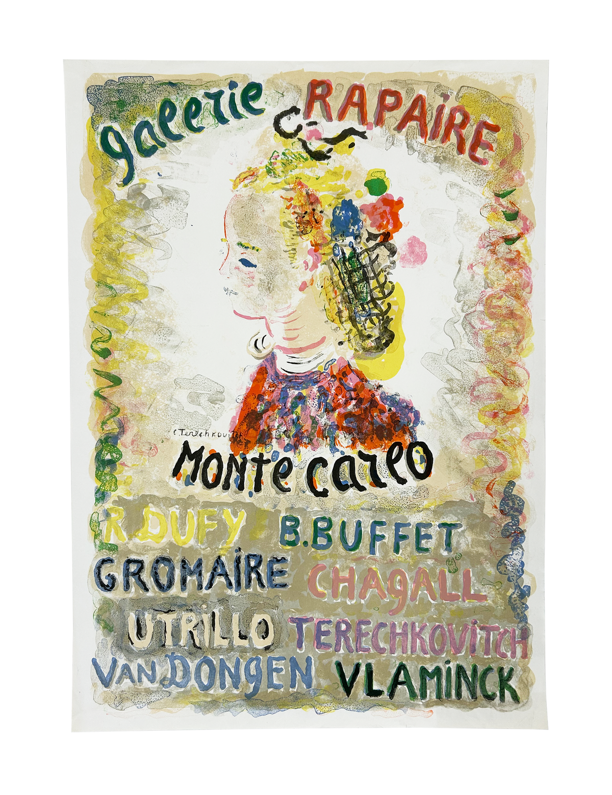 Galerie Rapaire, Monte Carlo, 1965