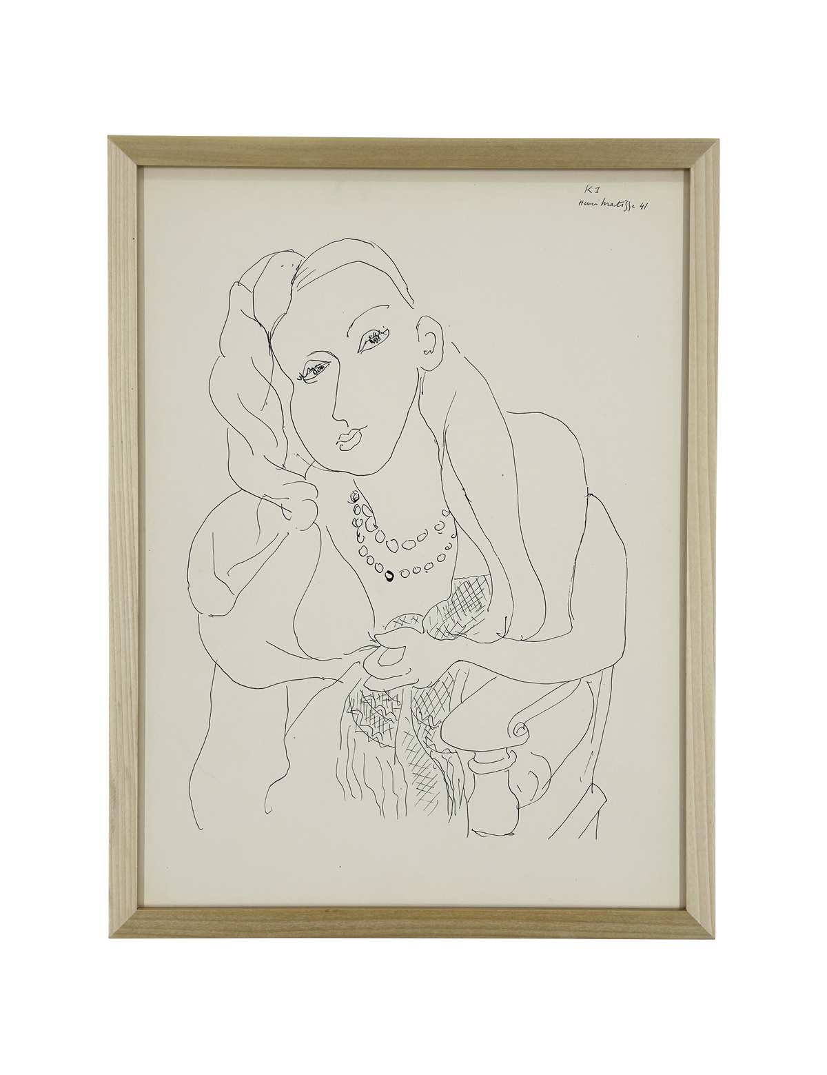 Woman With A Pearl Necklace, 1943