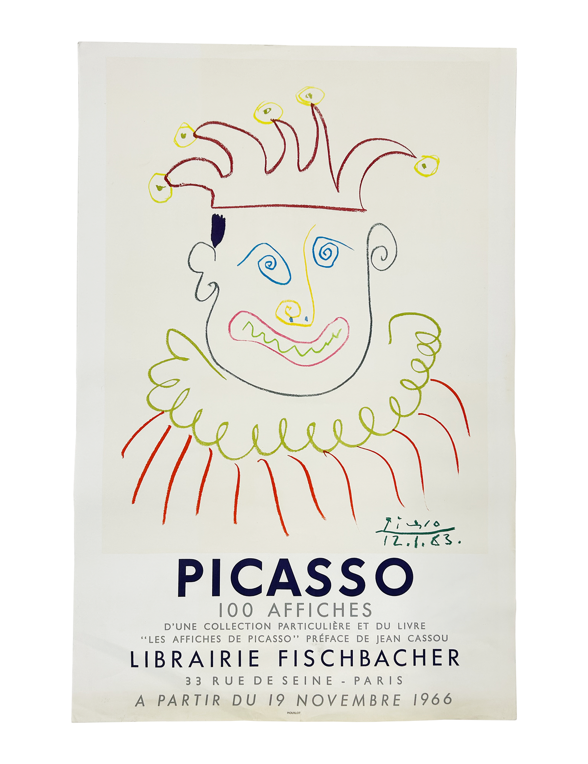 100 Affiches  -  Librairie Fischbacher, Paris 1966