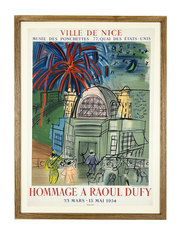 Hommage à Raoul Dufy. Ville de Nice, Musée des Ponchettes, 1954