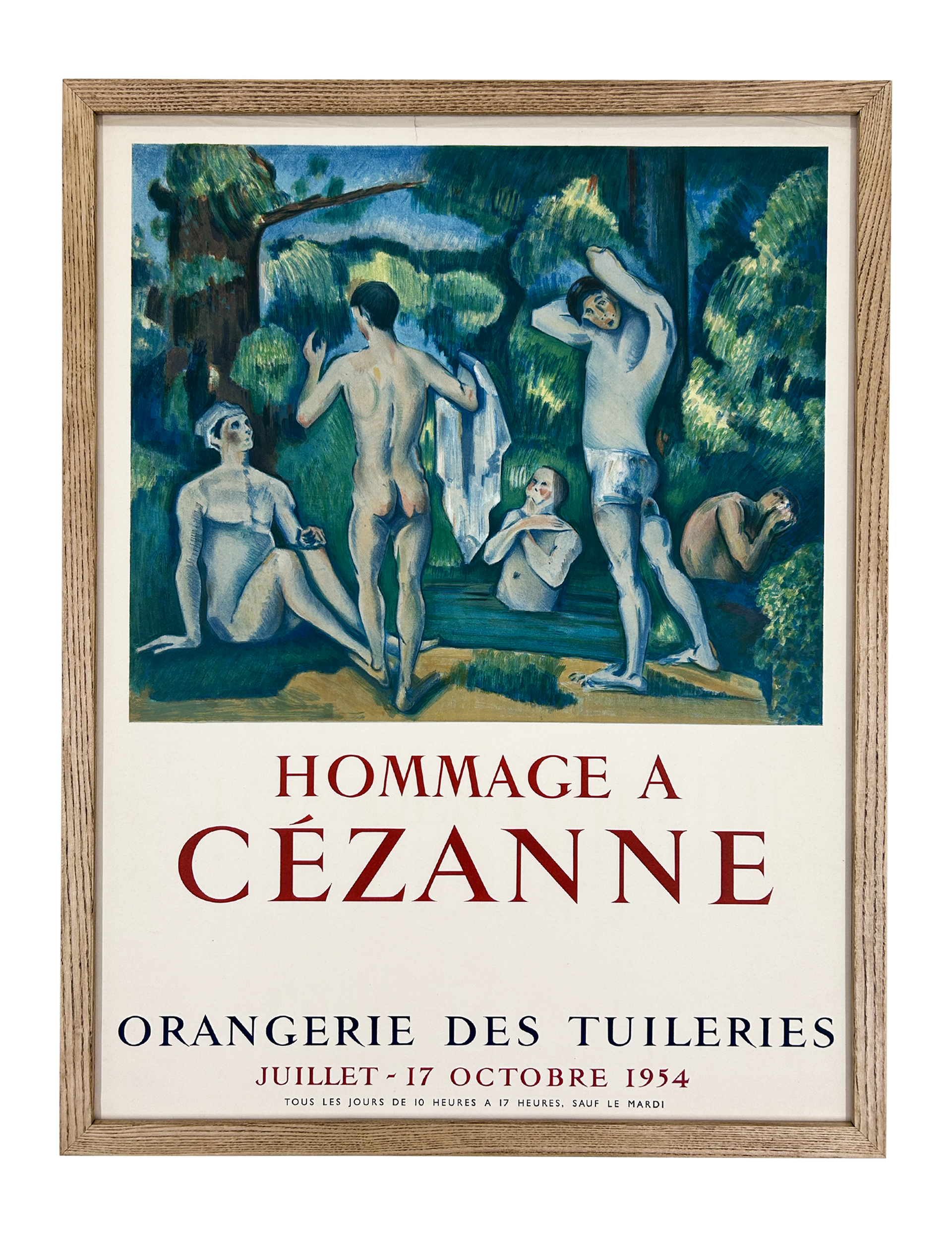 Hommage a Cézanne, Orangerie des Tuileries, 1954