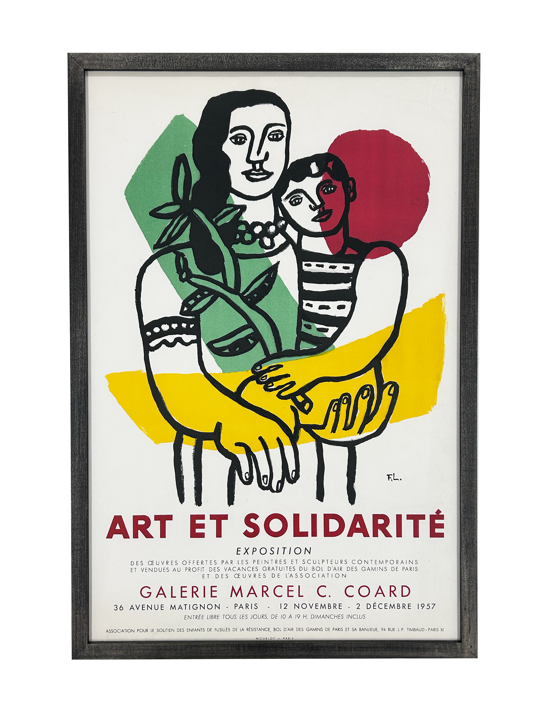 Art et Solidarite, Galerie Marcel C. Coard, 1957