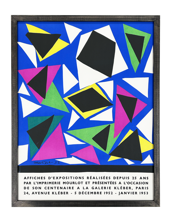 Exposition D'Affiches  Kleber Gallery, Paris 1952