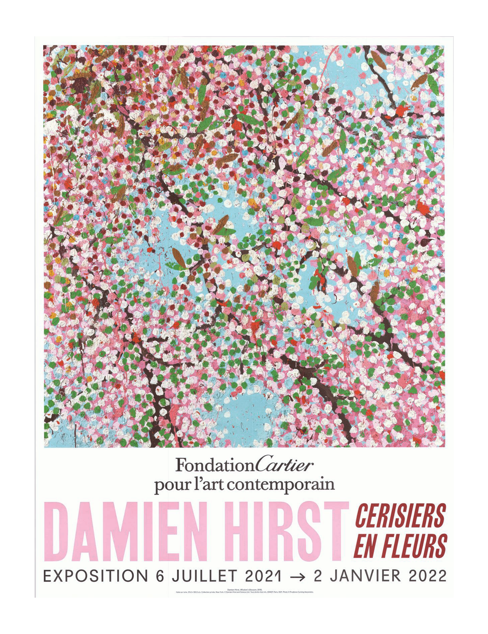 Exhibition at Foundation Cartier - Wonderful World Blossom, 2021 (6)