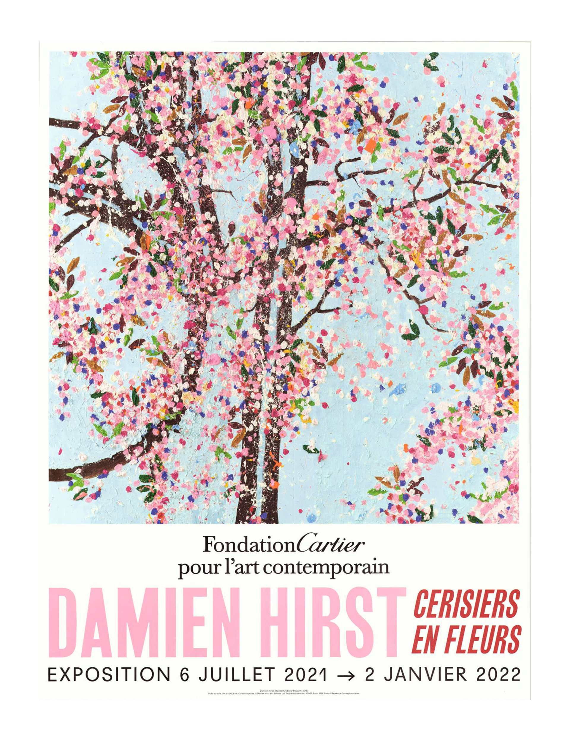 Exhibition at Foundation Cartier - Wonderful World Blossom, 2021 (1)
