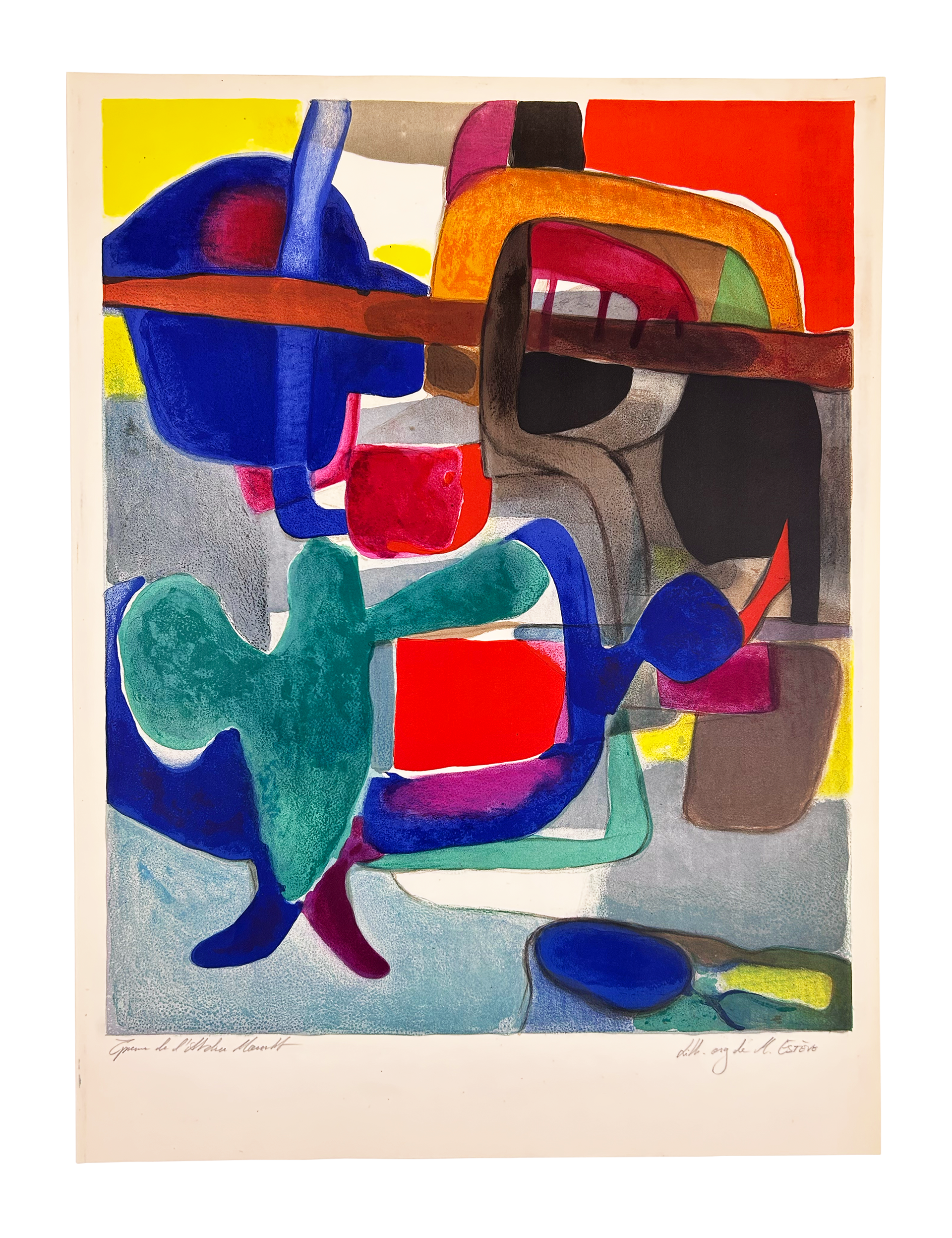 Peintures récentes, Galerie Villand Galanis, 1961