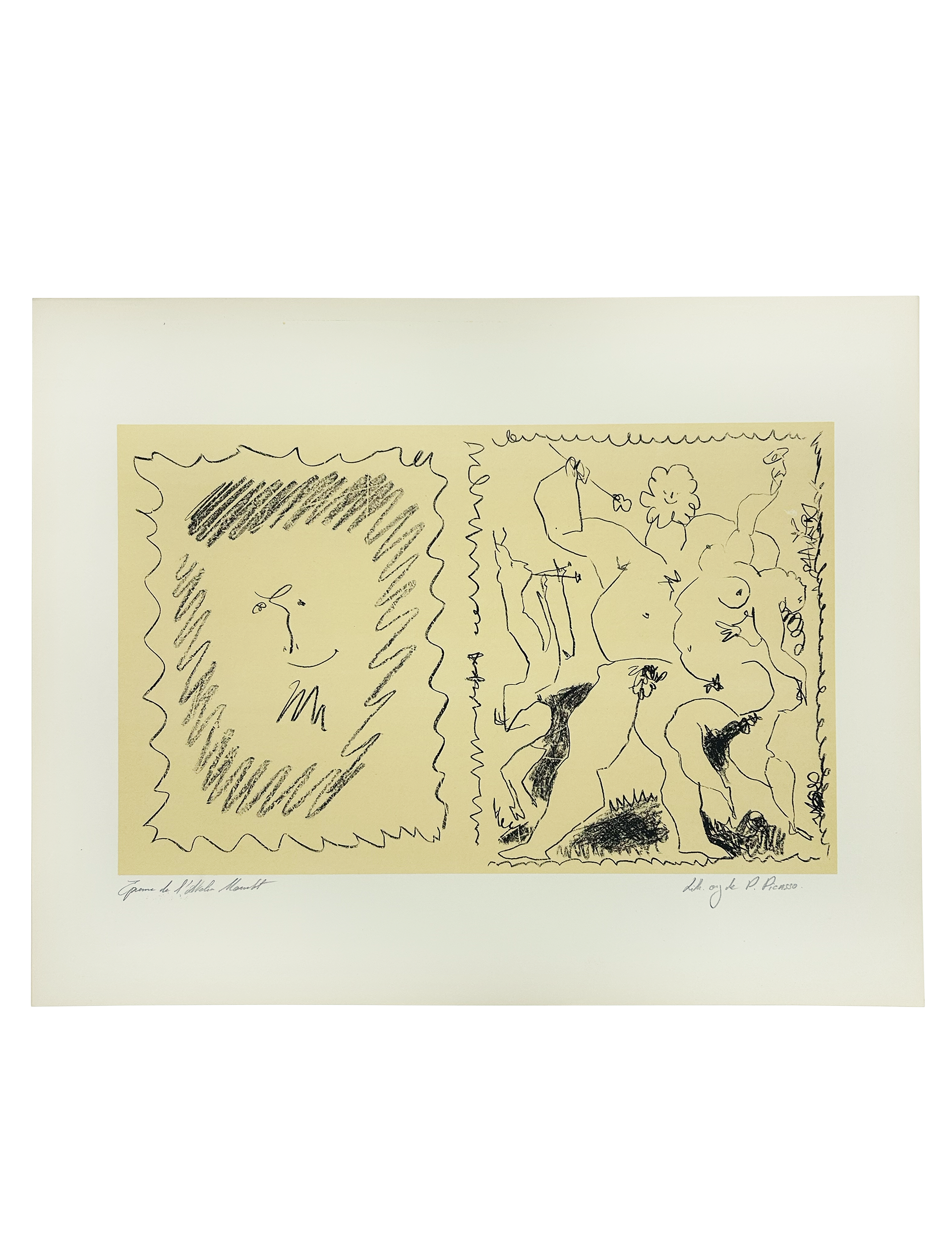 Bacchanal, Cover Mourlot III, 1956