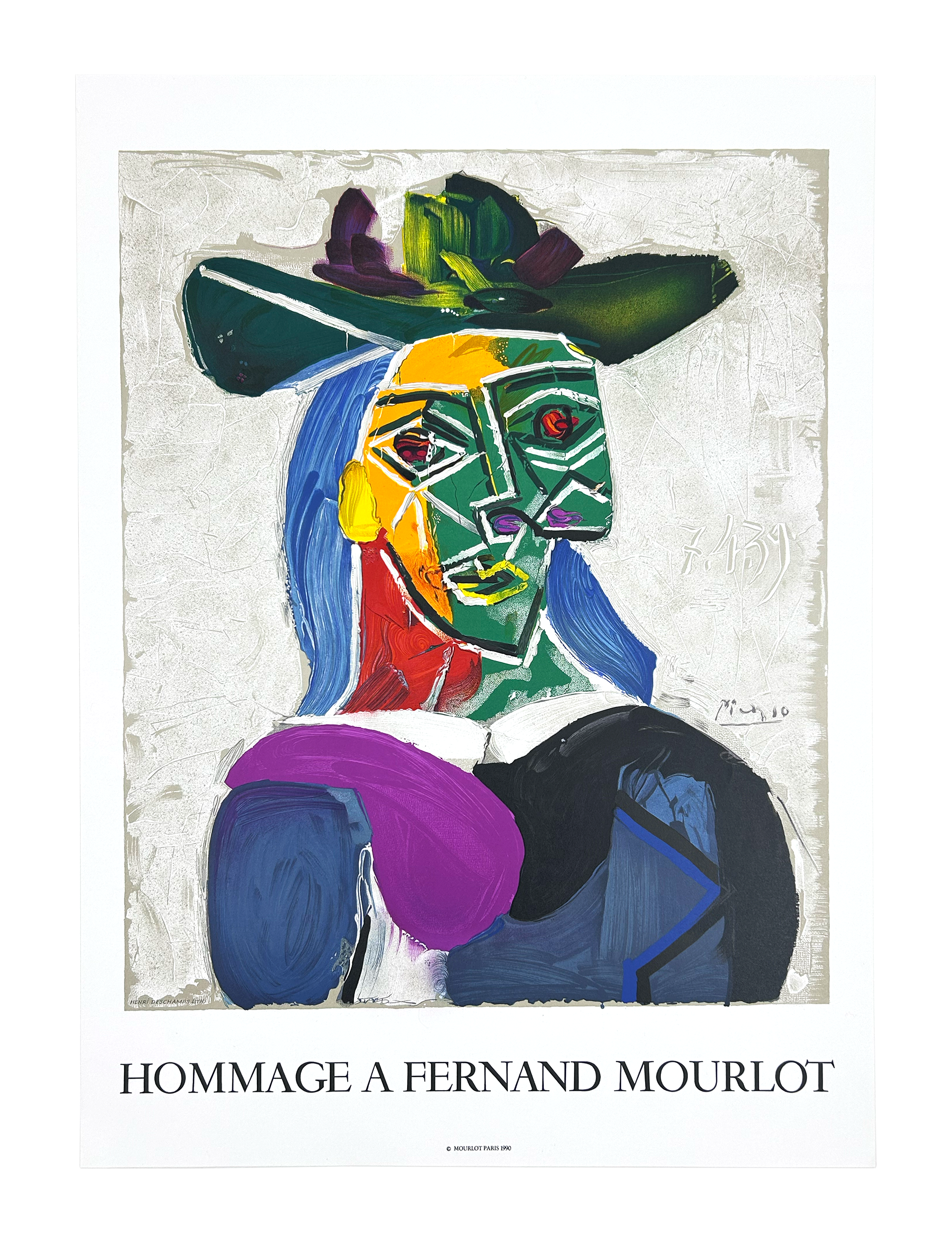 Hommage à Fernand Mourlot, 1990