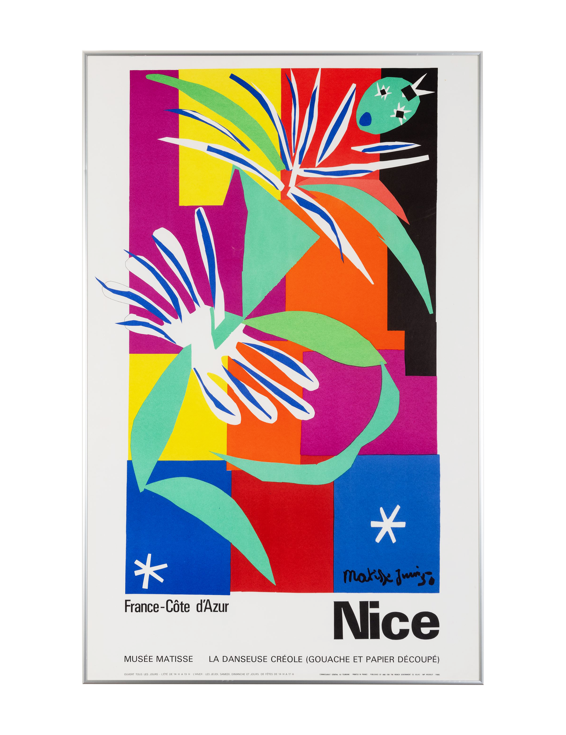 La Danseuse Creole Musée Matisse, Nice 1965