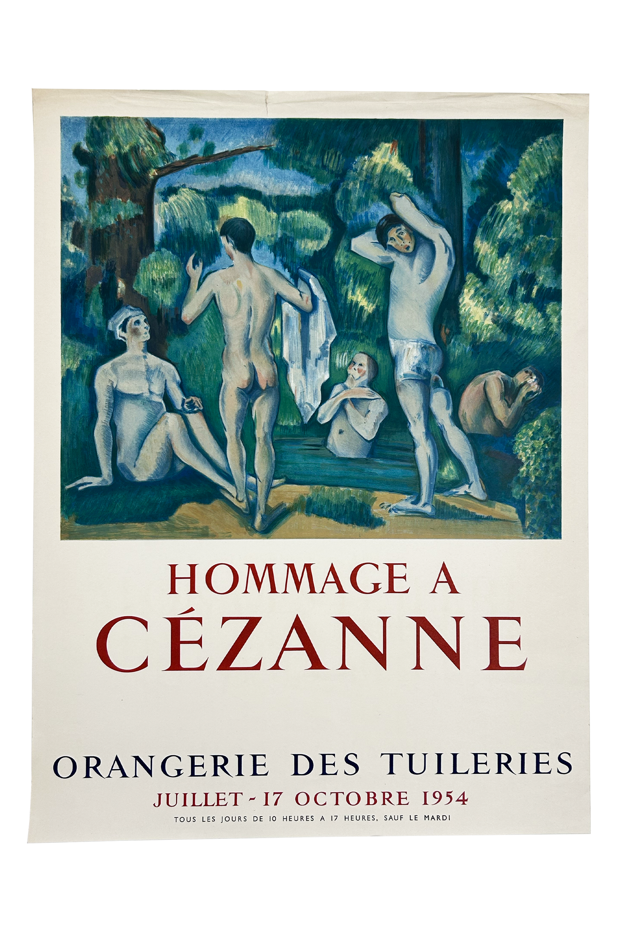 Hommage a Cézanne, Orangerie des Tuileries, 1954