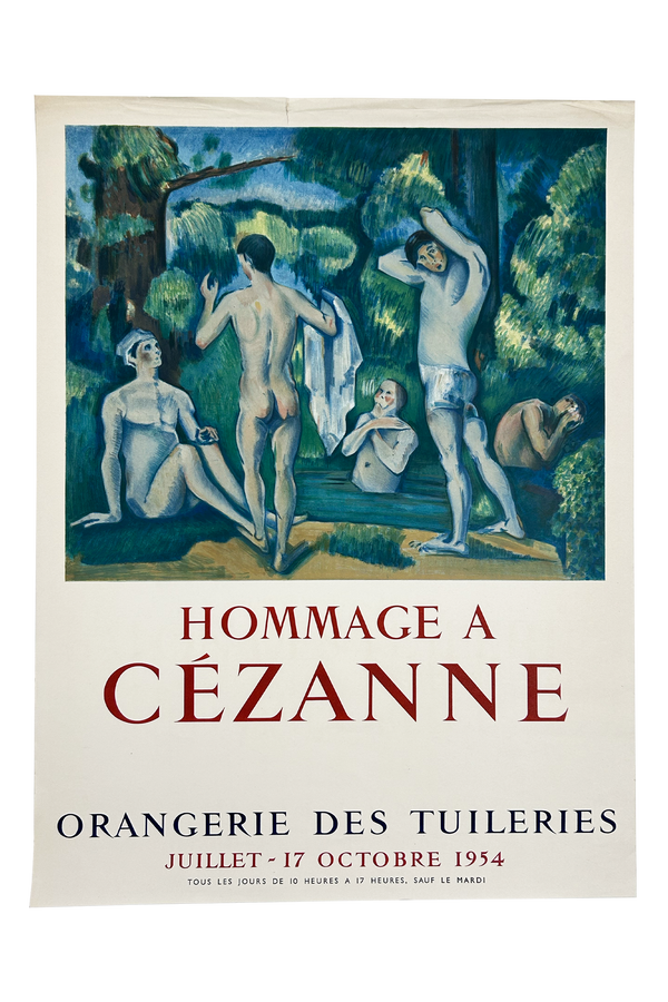 Hommage a Cézanne, Orangerie des Tuileries, 1954