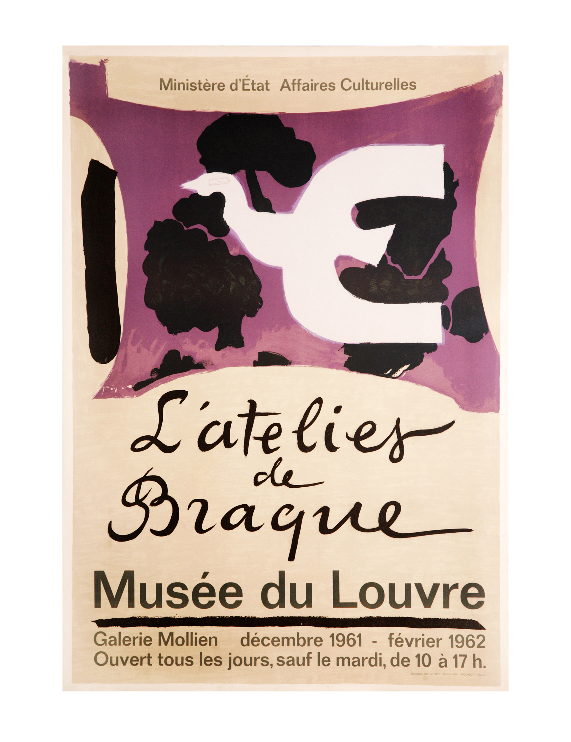 L'Atelier de Braque - Musee du Louvre, 1961