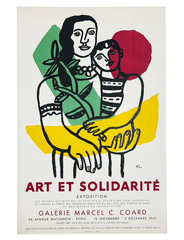 Art et Solidarite, Galerie Marcel C. Coard, 1957